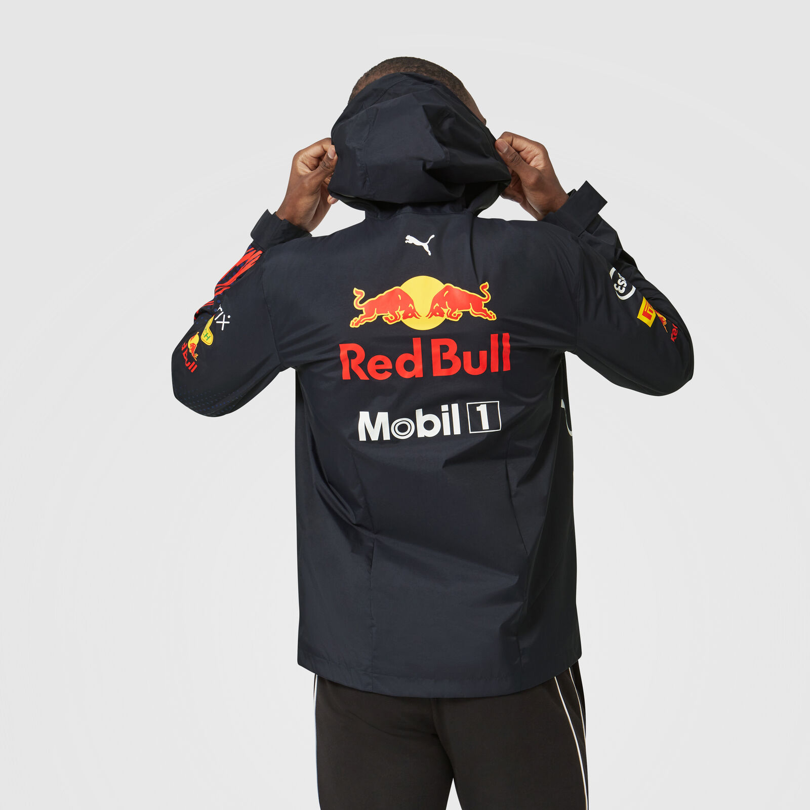 2021 Team Rain Jacket Red Bull Racing Fuel For Fans